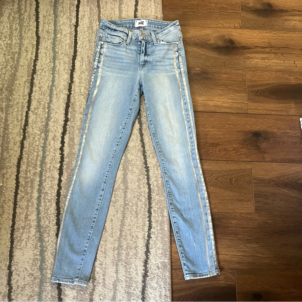 Paige Hoxton Ankle skinny jeans, size 24